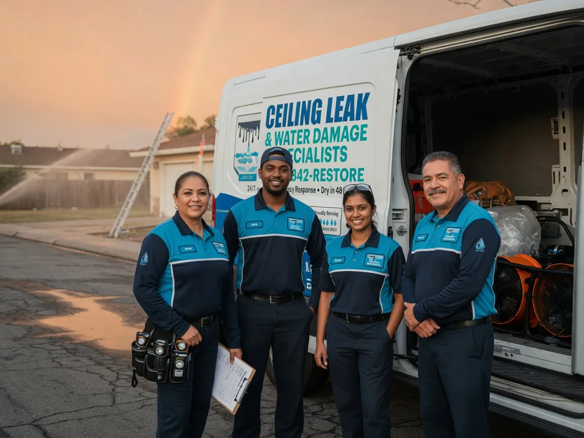Ceiling Leak Cleanup company in Roseland, LA